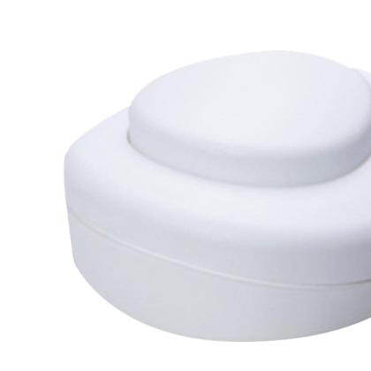 Imagem de Botão Redondo Interruptor Branco de Pé Para Piso Luminárias Abajures Led Nuze