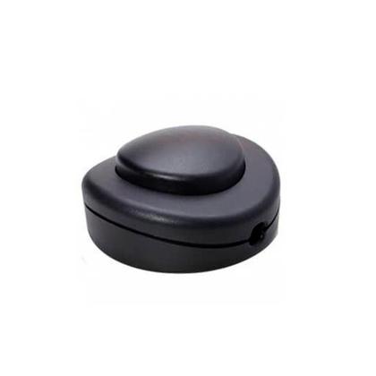 Imagem de Botão Redondo Interruptor Preto de Pé Para Piso Luminárias Abajures Led Nuze