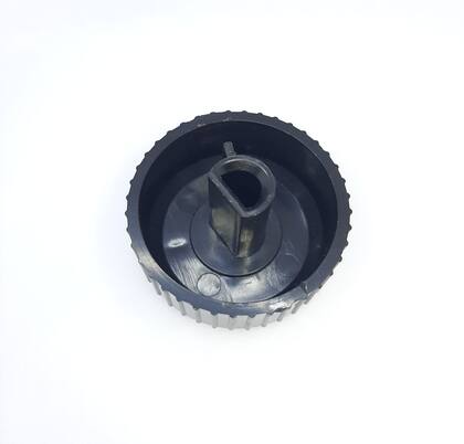 Imagem de Botão rotativo 3,4 cm preto
