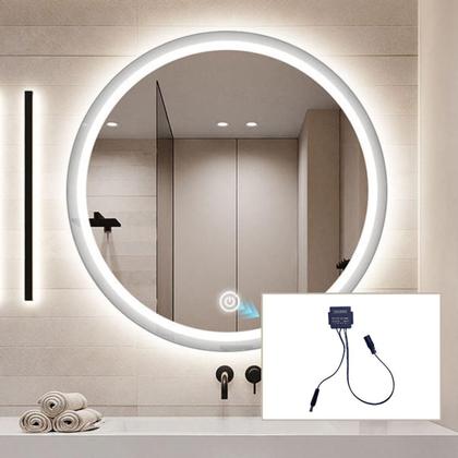 Imagem de Botão Touch 12V, 3A, 36W, Dimmer, Interruptor De Espelho