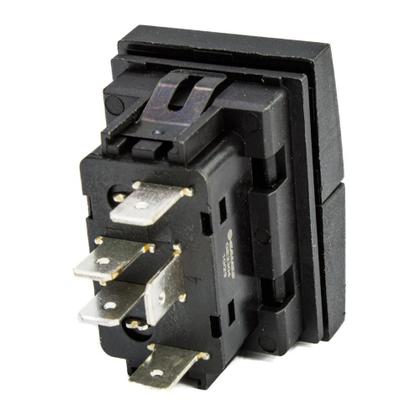 Imagem de Botão Vidro Elétrico Gol G3 1.0 1.6 Parati G3 1.0 1.6 1.8 Saveiro G3 1.6 1.8 2.0 Voyage G3 1995 a 2005 Led Vermelho