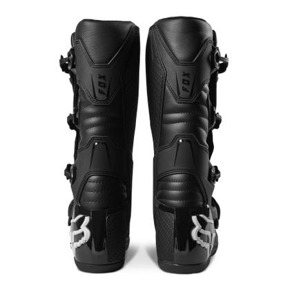 Botas de motocross Fox Racing Comp pretas tamanho 11 - Calça para
