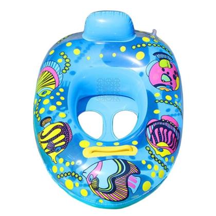Imagem de Bote Boia Inflável Com Fralda Para Piscina Infantil