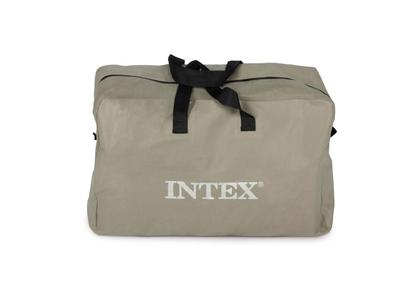 Imagem de Bote Inflável Intex Excursion 4 Pessoas Par de Remos Bomba de Inflar 68324 com SUPORTE DE MOTOR