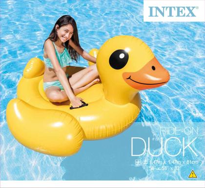 Imagem de Bote pato amarelo duck - intex