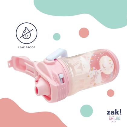 Imagem de Botella de Agua para Niños Zak Designs 355 ml a Prueba de Fugas Mickey y Minnie