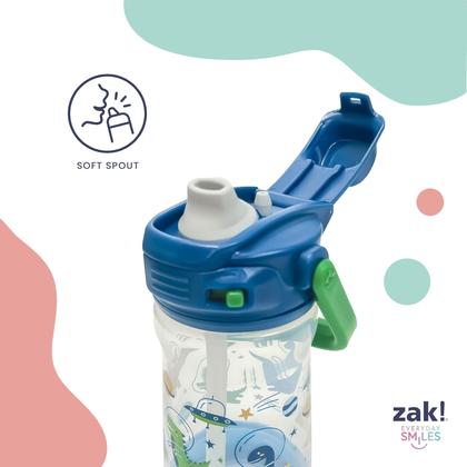 Imagem de Botella de Agua para Niños Zak Designs 355 ml a Prueba de Fugas Mickey y Minnie