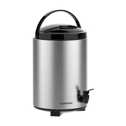 Imagem de Botijao agua / cafe palace 9,5l soprano inox/preto