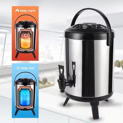 Imagem de Botijão Inox Térmico 5 Litros Café Chá Água Garrafão Buffet FRG560 Frigopro