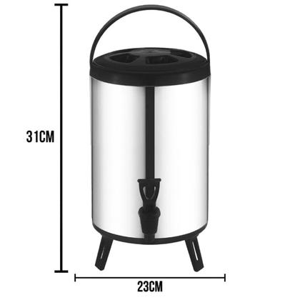 Imagem de Botijão Térmico 6 Litros Inox Profissional Weck