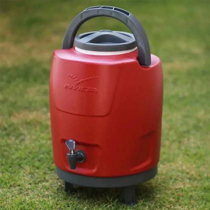 Imagem de Botijão Térmico 9L Vermelho Velvet Invicta