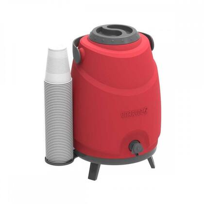 Imagem de Botijao Termico Com Torneira Soprano 12L Vermelho 09000.0018.17