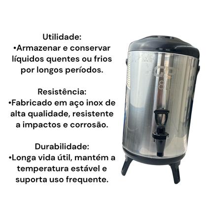Imagem de Botijao termico inox 8l gp409 - cxm 6