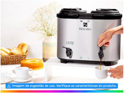 Imagem de Botijão Térmico Inox Hercules Duplo 12 Litros