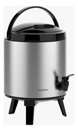 Imagem de Botijão Térmico Soprano Palace 6 Litros Aço Inox C/ Torneira