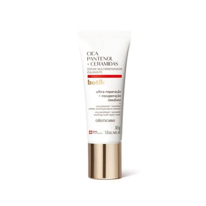 Imagem de Botik Creme Facial Calmante Cica Pantenol Ceramidas 30g - Peles Secas e Sensíveis
