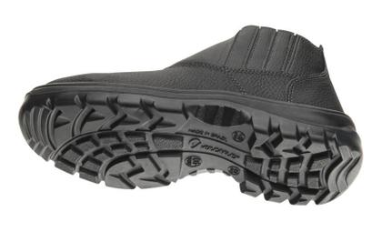 Imagem de Botina Bidensidade Elastico Bico de Pvc Preta CA 43377 Ref: 10VB48BP -VULCAFLEX