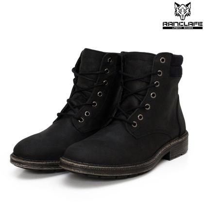 Imagem de Botina Bota Coturno Masculino  Couro Napa