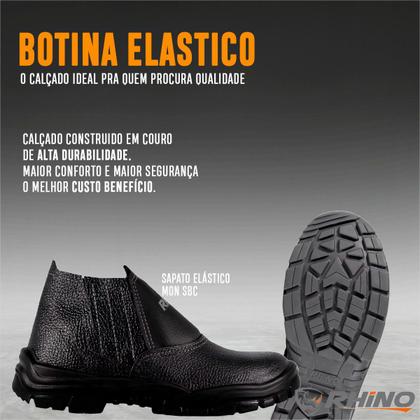 Imagem de Botina Bota De Elastico Mono Sbc Sola Pu (poliuretano)
