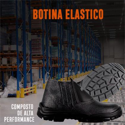 Imagem de Botina Bota De Elastico Mono Sbc Sola Pu (poliuretano)