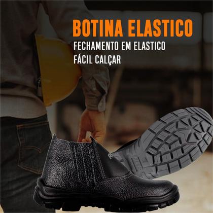 Imagem de Botina Bota De Elastico Mono Sbc Sola Pu (poliuretano)