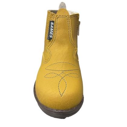 Imagem de Botina Casual Infantil Cano Curto Com Zíper Sames 6137