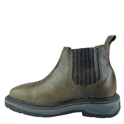 Bota De Trabalho Georgia Giant - Couro Integral Com Palmilha Acolchoada E Proteção
