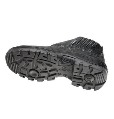 Imagem de Botina de Couro Elastico Bico PVC Cor: Preta CA: 41419 REF: 95B19-BP -MARLUVAS