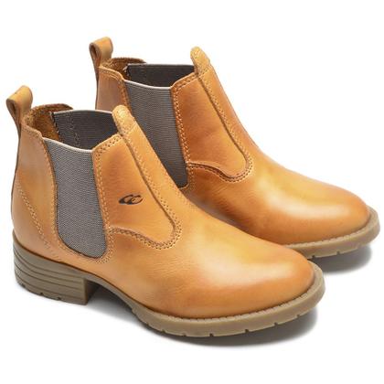 Imagem de Botina Infantil Bota Country Kids Texana Couro