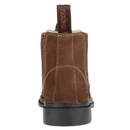 Imagem de Botina Masculina Bico Redondo Zebu Original Marrom 24138
