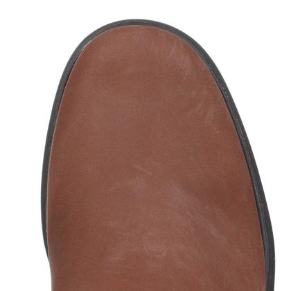 Imagem de Botina Masculina com Bico Redondo Marrom Cow Way 33088