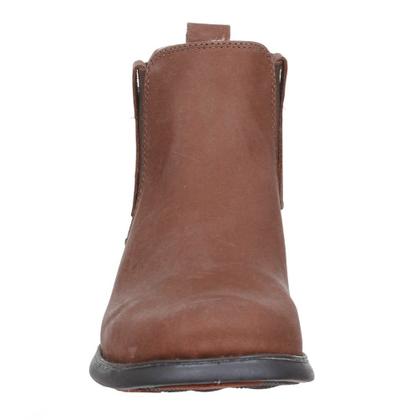 Imagem de Botina Masculina com Bico Redondo Marrom Cow Way 33088