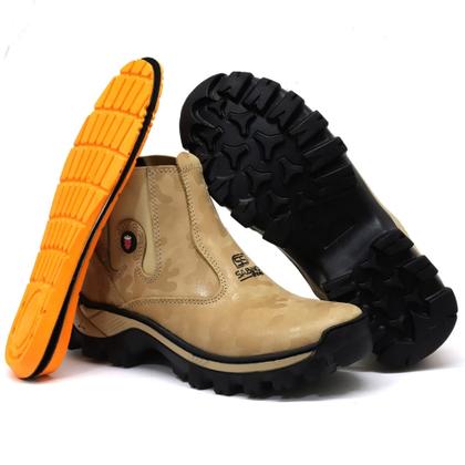 Imagem de Botina Reforçada Segurança Trabalho C.A