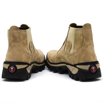 Imagem de Botina Reforçada Segurança Trabalho C.A