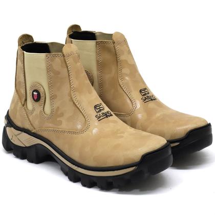 Imagem de Botina Reforçada Segurança Trabalho C.A