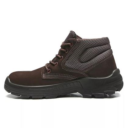 Imagem de Botina Segurança Epi Masculina Bracol Dubai Nobuck Pvc