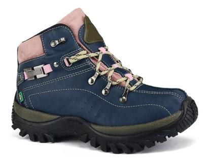 Imagem de Botinha Feminina Adventure material ecológico Resistente Rf 100
