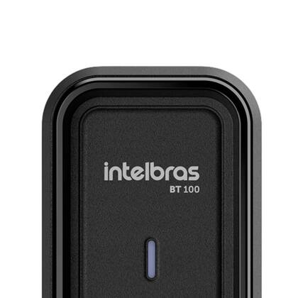 Imagem de Botoeira sem fio controle de acesso preta bt 100 intelbras