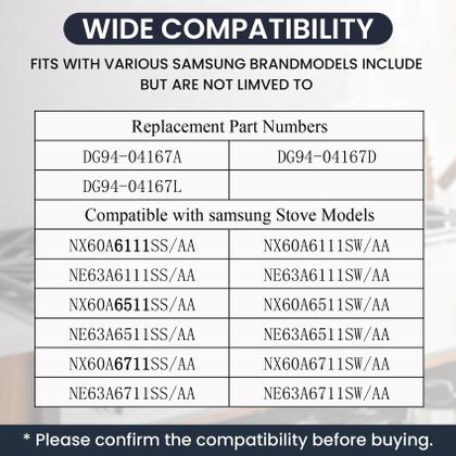 Imagem de Botões de fogão a gás P Polerden DG94-04167 atualizados (5 unidades) Samsung