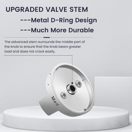 Imagem de Botões de fogão a gás P Polerden DG94-04167 atualizados (5 unidades) Samsung