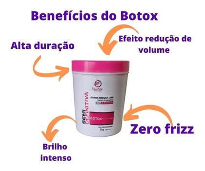 Imagem de Botox Alisa Cabelos Crespos Hidrata 1k Lows Hair