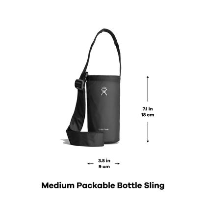 Imagem de Bottle Sling Hydro Flask, embalagem média, preta
