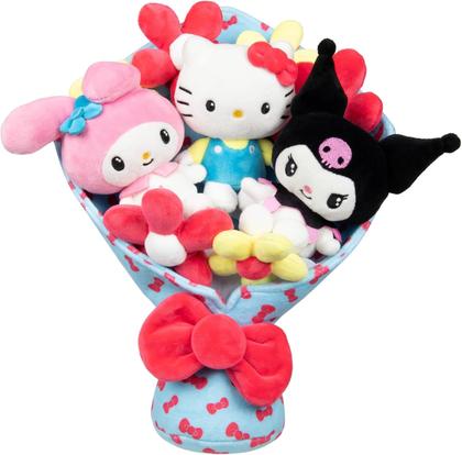 Imagem de Bouquet de Pelucias Hello Kitty My Melody Kuromi Sunny 4324