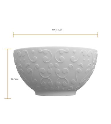Imagem de Bowl 400ml 12,5cm Tassel Porcelana Germer
