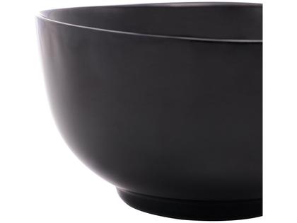 Imagem de Bowl de Vidro Opalino 700ml Tigela Cumbuca para Salada Sopa Cereais Grande Diwali Lyor Preto