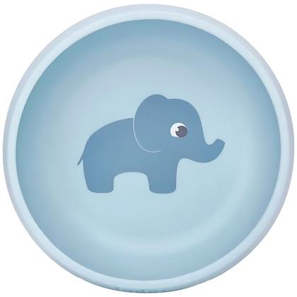 Imagem de Bowl Em Silicone Com Ventosa Azul Elefante 20893 - Buba