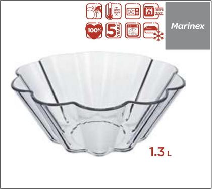 Imagem de Bowls Tigela Saladeira Forma Flan Brioche 1,3Lts Marinex 03