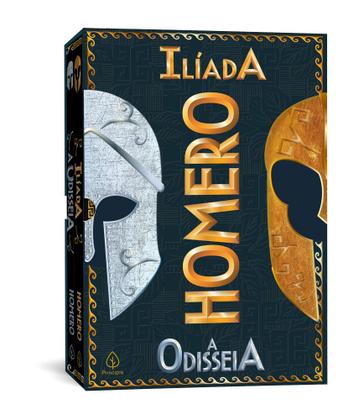 Imagem de Box 2 Livros Físicos A Odisseia + Ilíada Homero Integral