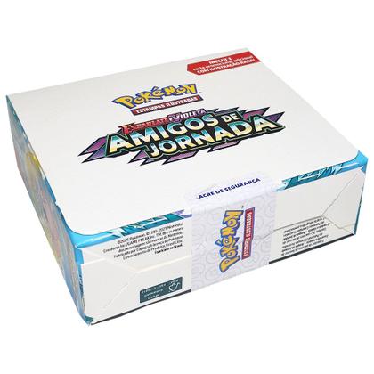 Imagem de Box 36 Boosters Cards Pokémon Ev 9 Amigos De Jornada Original Lacrado Copag em Português