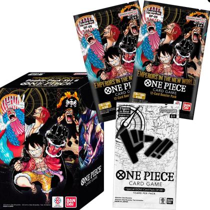 Box 8 One Piece TCG Double Pack Set 6 Emperors New World Booster